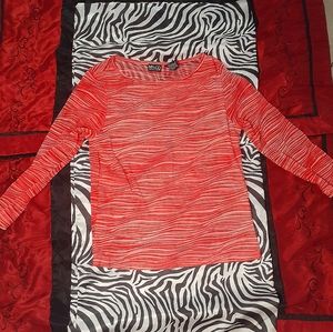 90's Vintage XL Ny&Co See-thru top